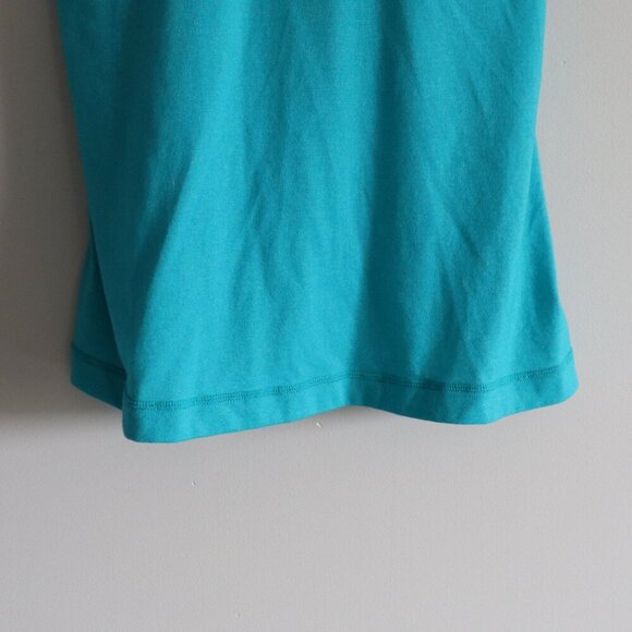 Lululemon Women's Sz 8 Blue Pranayama V-Neck‎ Sleeveless Active Stretch Tank Top - Picture 9 of 10